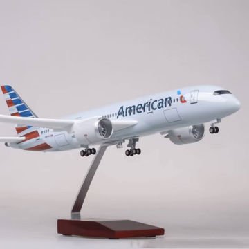 1/130 Boeing 787 ''American Airlines'' Hazır Model Uçak Maketi (43 cm)