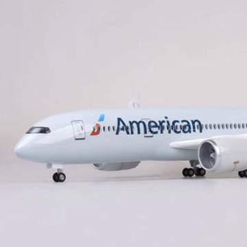 1/130 Boeing 787 ''American Airlines'' Hazır Model Uçak Maketi (43 cm)