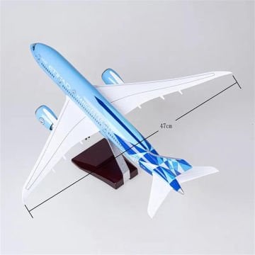 1/130 Boeing 787 ''Etihad Manchester City'' Hazır Model Uçak Maketi (43 cm)