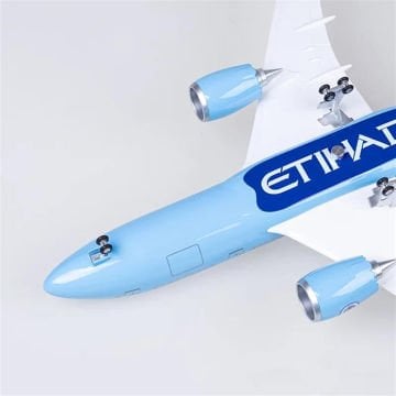 1/130 Boeing 787 ''Etihad Manchester City'' Hazır Model Uçak Maketi (43 cm)
