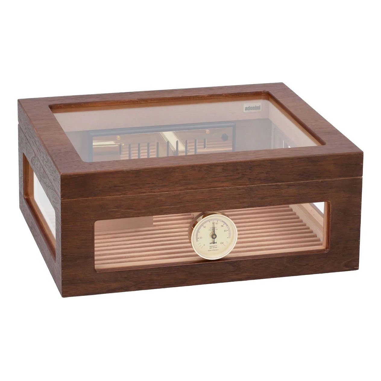 Adorini Treviso Walnut Deluxe Puro Kutusu Humidor