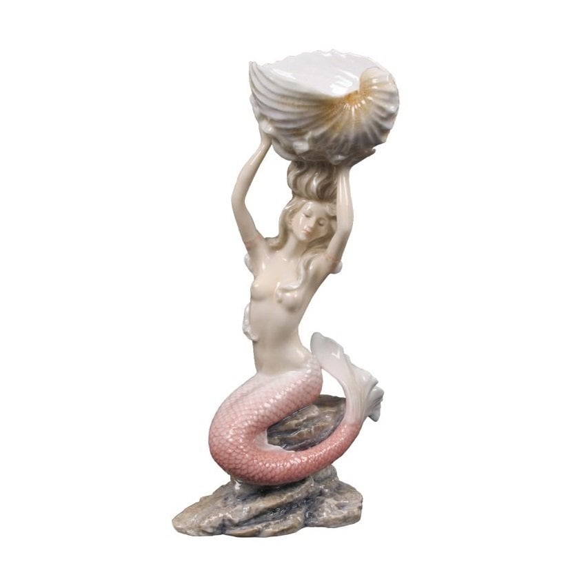 Deniz Kızı Figürlü Şamdan - Veronese Design