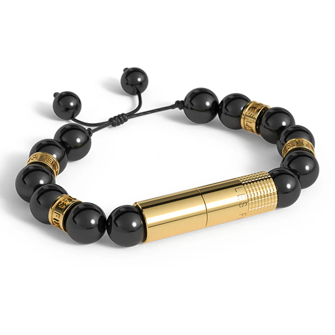 Les Fines Lames Punch Bileklik - Oscuro Gold Ring