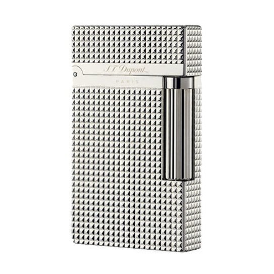 S.T. Dupont Ligne 2 Diamond Head Silver Çakmak 16184
