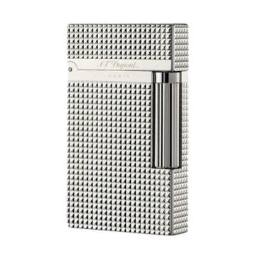 S.T. Dupont Ligne 2 Diamond Head Silver Çakmak 16184
