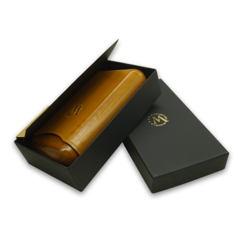 Montes Munich Üçlü Puro Kılıfı 65 Ring Kahverengi