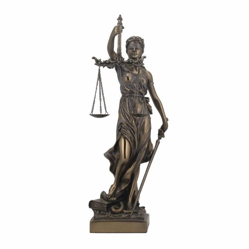 Themis Adalet Heykeli | 31 cm - Veronese Design