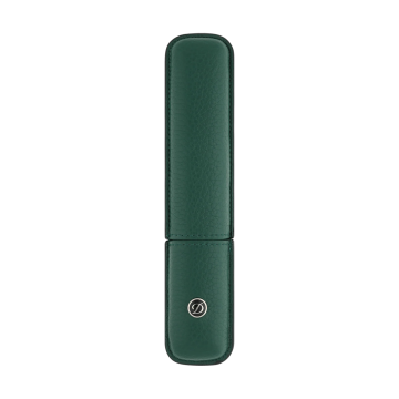 S.T. Dupont Grained Leather Tekli Kalem Kılıfı Yeşil 7128