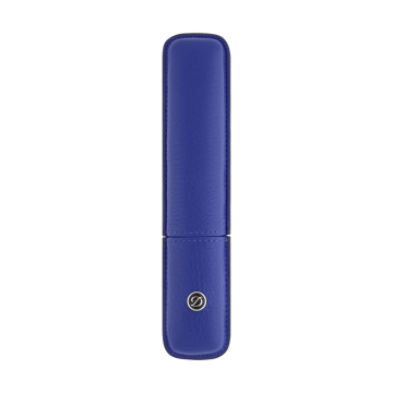 S.T. Dupont Grained Leather Tekli Kalem Kılıfı Mavi 7130