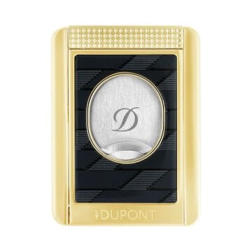 S.T. Dupont Monogram 1872 Puro Kesici & Stand Koyu Gri 3479