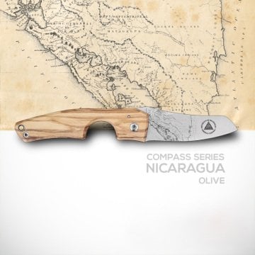 Les Fines Lames Le Petit Puro Kesici - Compass Nicaragua Olive