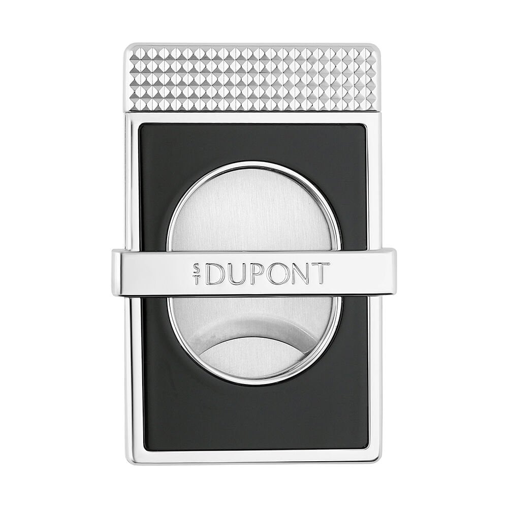 S.T. Dupont Slim Puro Kesici Silver & Siyah Lacquer 3480