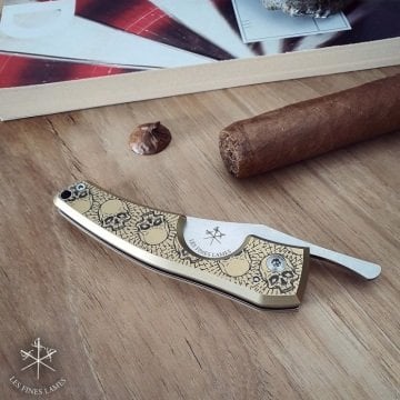Les Fines Lames Le Petit Puro Kesici - Brass Skulls