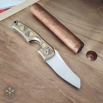 Les Fines Lames Le Petit Puro Kesici - Brass Skulls