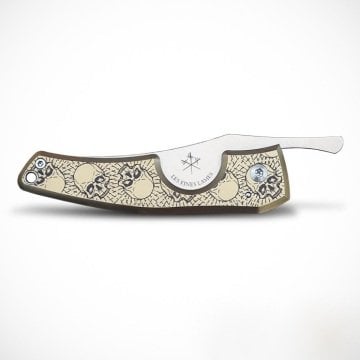 Les Fines Lames Le Petit Puro Kesici - Brass Skulls