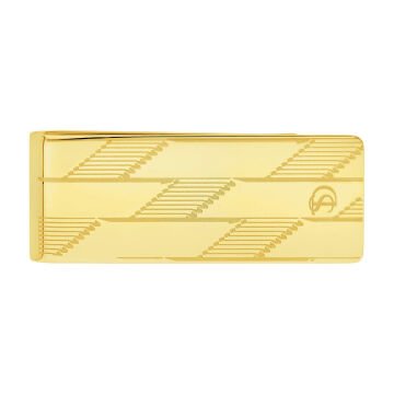 S.T. Dupont Monogram 1872 Gold Para Klipsi 3542