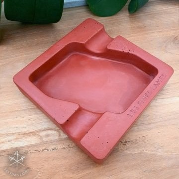 Les Fines Lames İkili Puro Küllüğü - Kırmızı