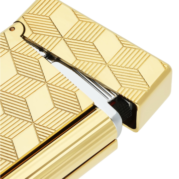 S.T. Dupont Initial Cube Gold Çakmak 20841