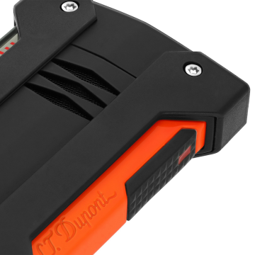 S.T. Dupont Defi Extreme Fluo Turuncu & Siyah Çakmak 21419