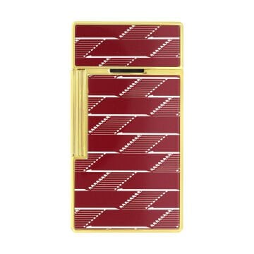 S.T. Dupont Biggy Monogram 1872 Çakmak Kırmızı 25078