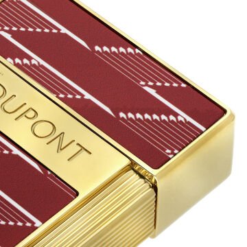 S.T. Dupont Biggy Monogram 1872 Çakmak Kırmızı 25078