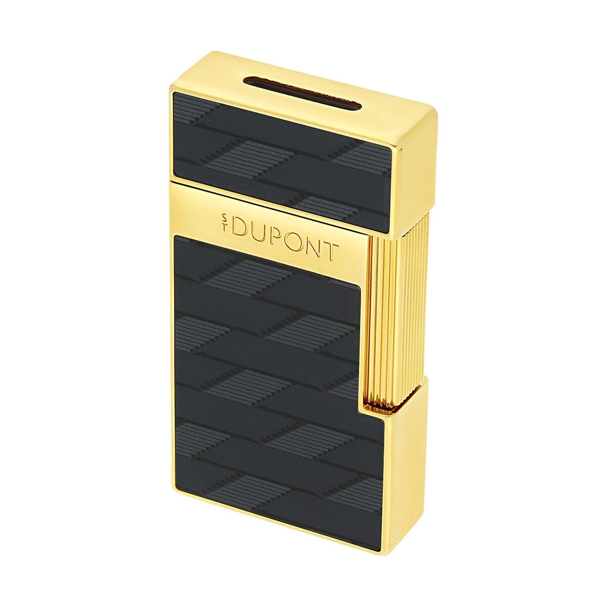 S.T. Dupont Biggy Monogram 1872 Çakmak Siyah 25079