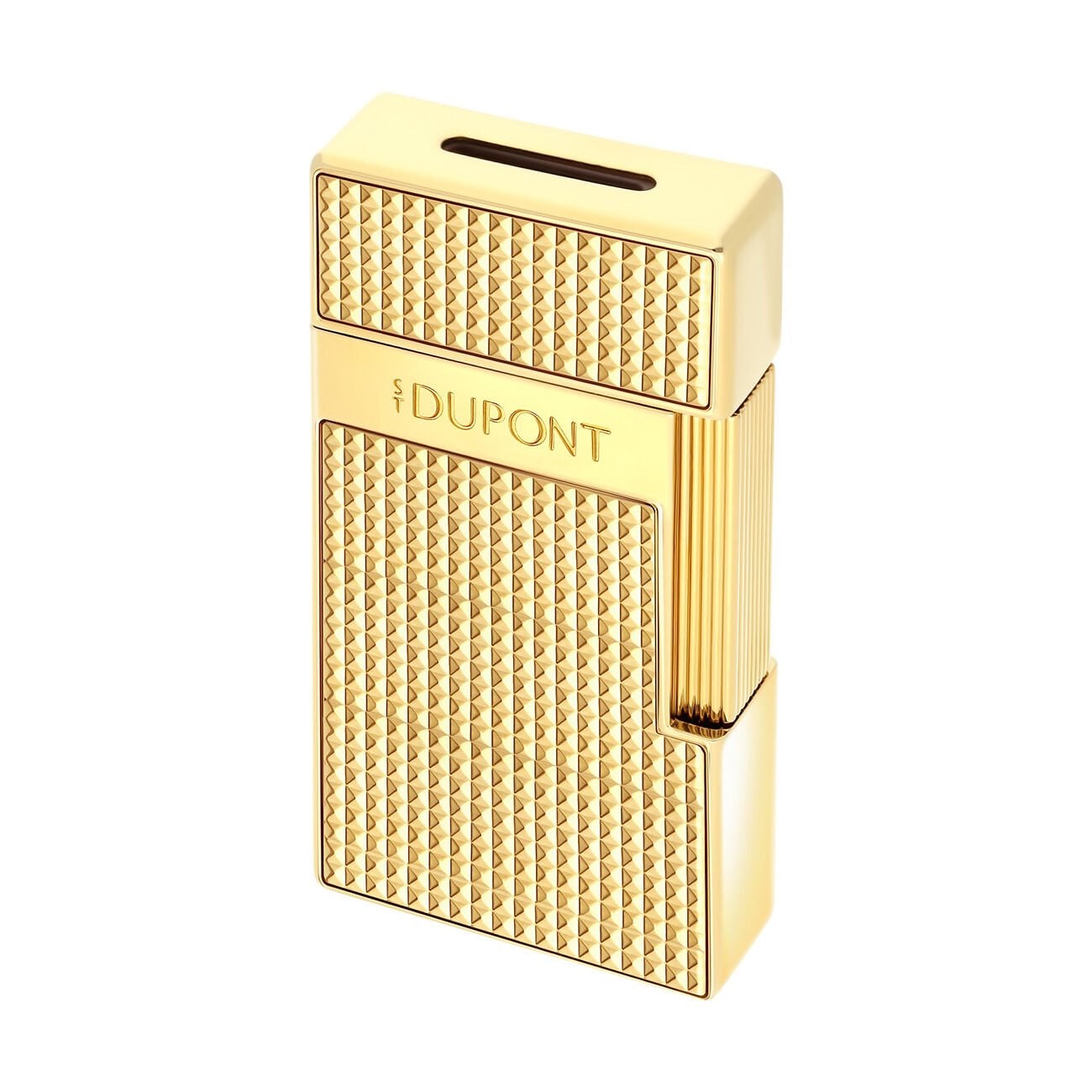 S.T. Dupont Biggy Diamond Head Gold Çakmak 25209