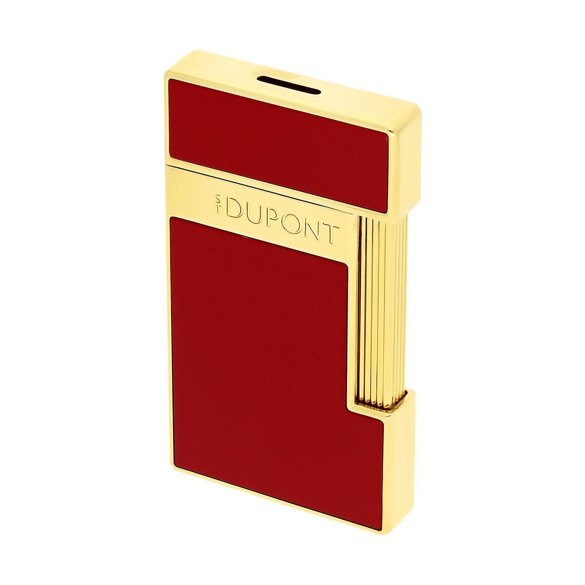S.T. Dupont Slimmy Gold & Bordo Lacquer Çakmak 28030