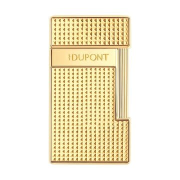 S.T. Dupont Slimmy Diamond Head Gold Çakmak 28119