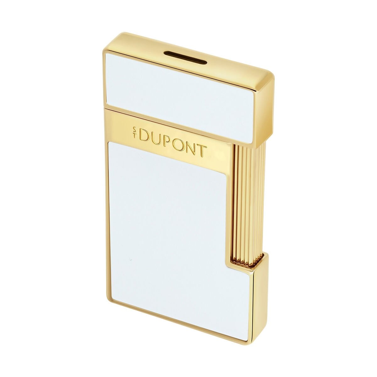 S.T. Dupont Slimmy Gold & Beyaz Lacquer Çakmak 28224