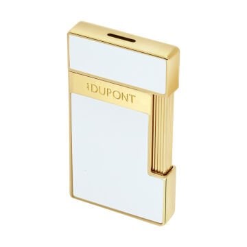 S.T. Dupont Slimmy Gold & Beyaz Lacquer Çakmak 28224