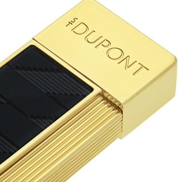 S.T. Dupont Twiggy Monogram 1872 Çakmak Siyah 30079