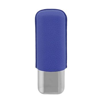 S.T. Dupont Grained Leather İkili Puro Kılıfı Mavi 183267