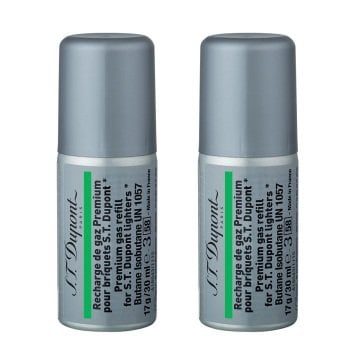S.T. Dupont Yeşil Çakmak Gazı 5 Dolum 000433 - 2'Lİ PAKET