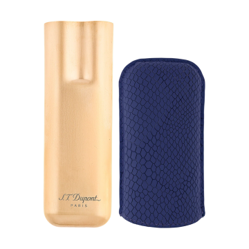 S.T. Dupont Dragon İkili Puro Kılıfı Mavi 183274