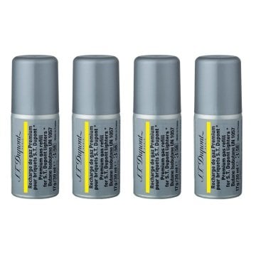 S.T. Dupont Sarı Çakmak Gazı 5 Dolum 000432 - 4'LÜ PAKET