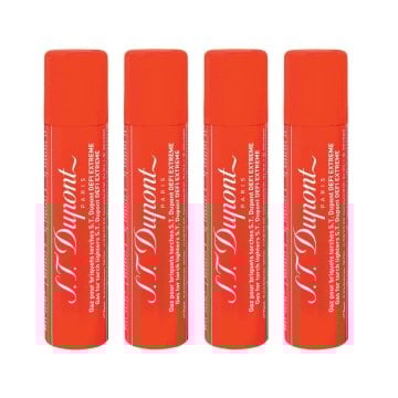 S.T. Dupont Kırmızı Defi Extreme Çakmak Gazı 000436 - 4'LÜ PAKET