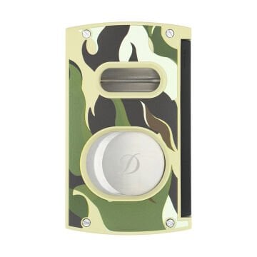 S.T. Dupont Maxijet Double Blade Kamuflaj Yeşil Puro Kesici 3450