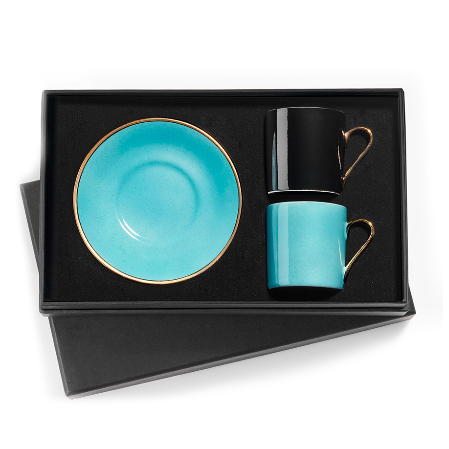 Selamlique 2'li Ege Türk Kahvesi Fincanları