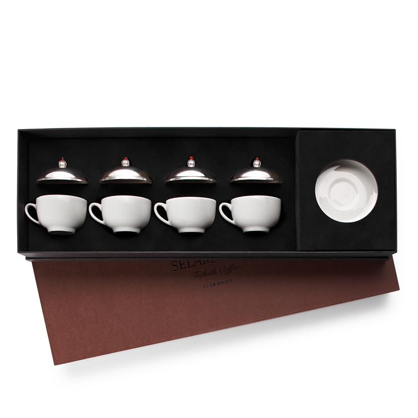 Selamlique 4'lü Ayasofya Türk Kahvesi Fincanları