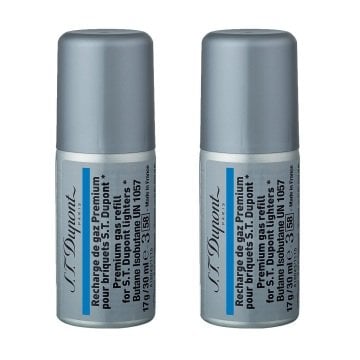 S.T. Dupont Mavi Çakmak Gazı 5 Dolum 000434 - 2'Lİ PAKET