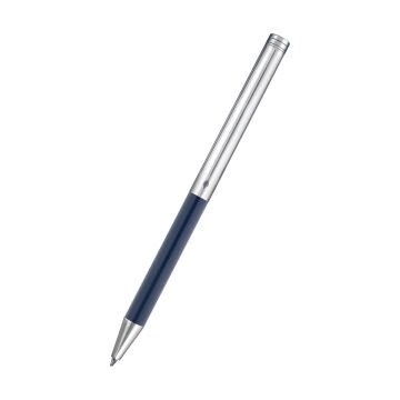 S.T. Dupont Classique Silver & Mavi Lacquer Tükenmez Kalem 045077N