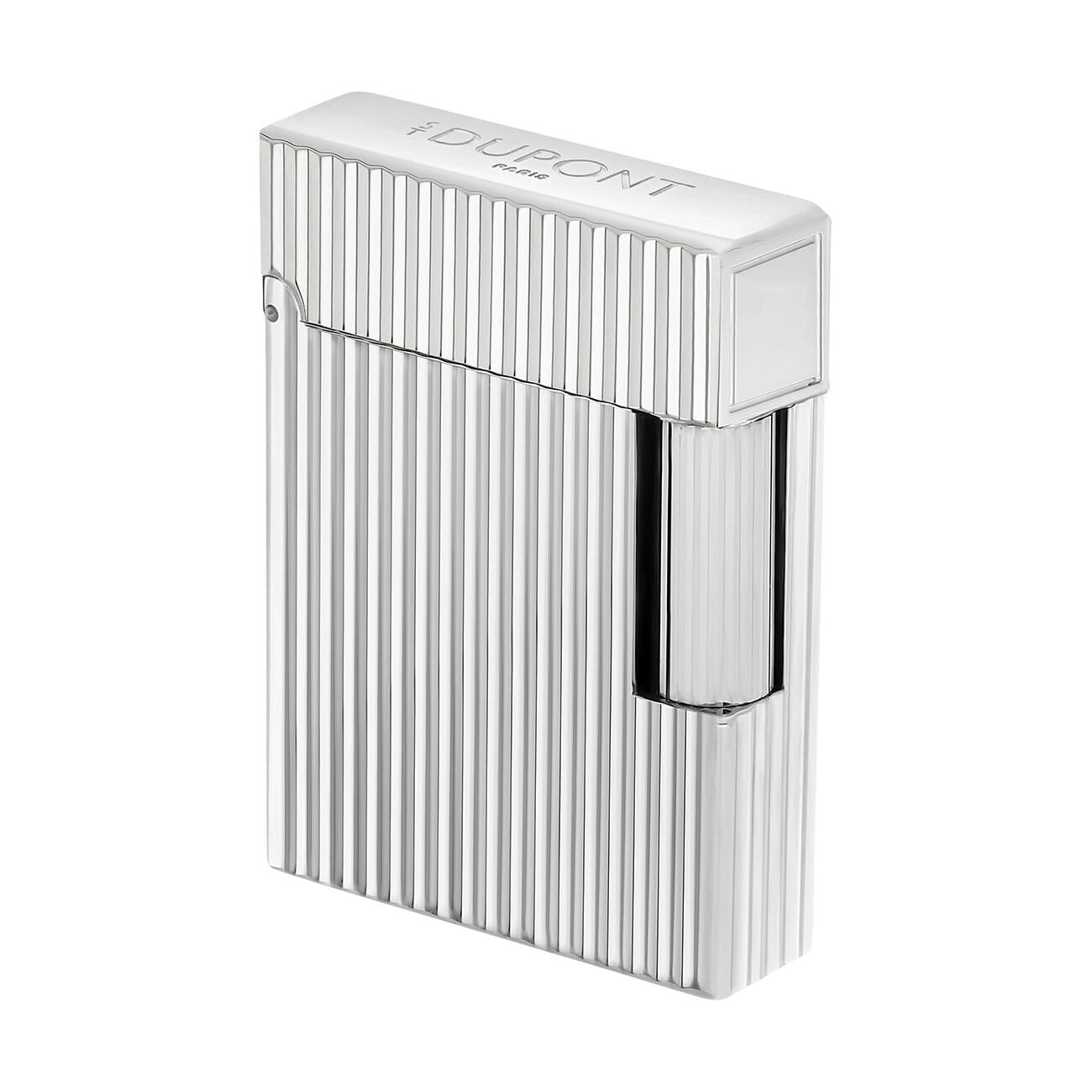 S.T. Dupont Ligne 1 Vertical Lines Silver Çakmak C14021