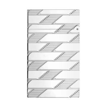 S.T. Dupont Ligne 2 Monogram 1872 Silver Çakmak C16180