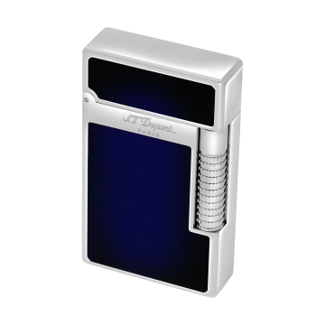 S.T. Dupont Le Grand Sunburst Mavi Lacquer & Silver Çakmak C23013