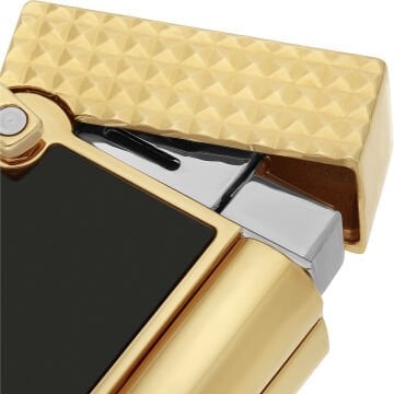 S.T. Dupont Kolye Çakmak Gold & Siyah Lacquer K27077CH